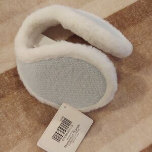 Plush Warm Earmuffs - Light Blue